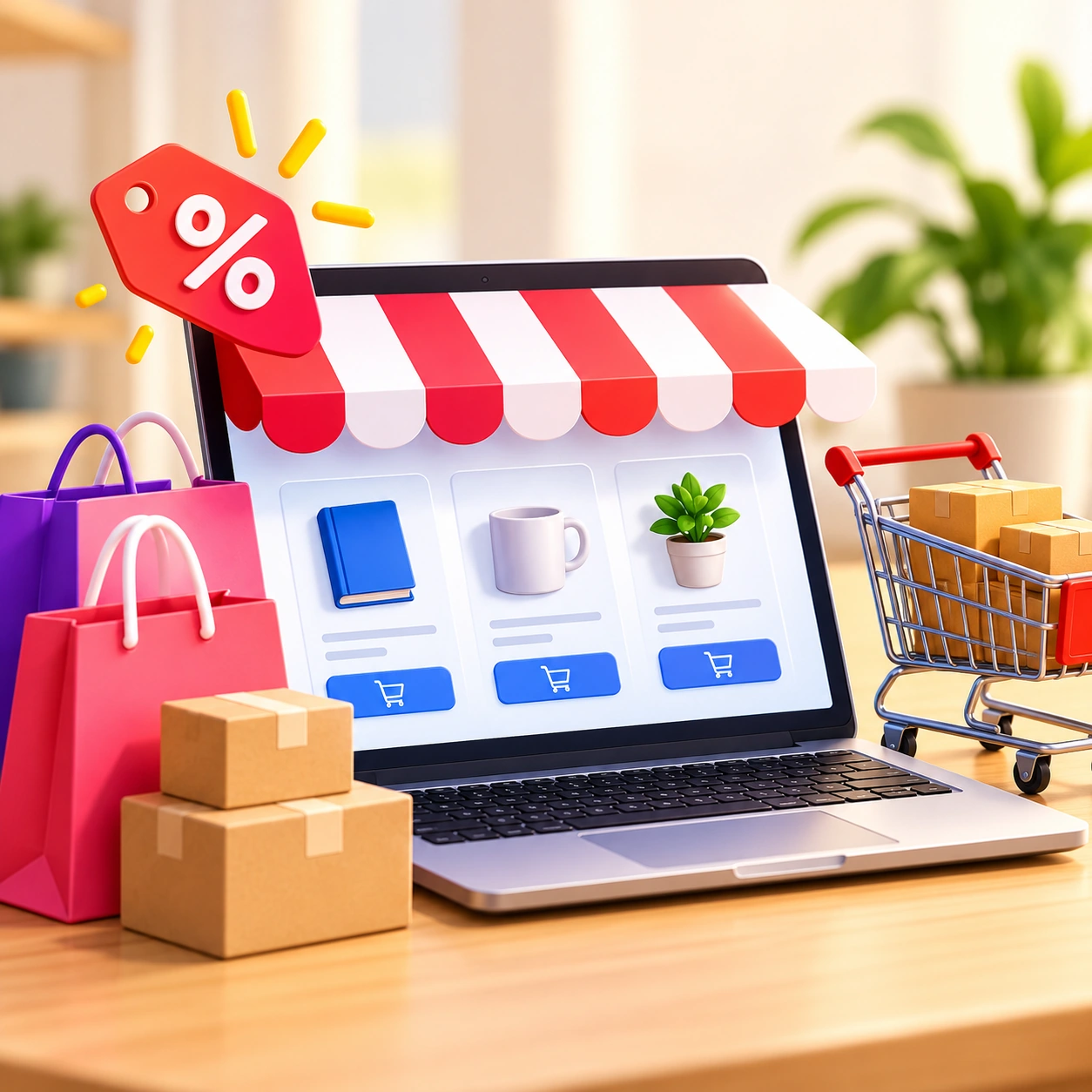Shop menu image
