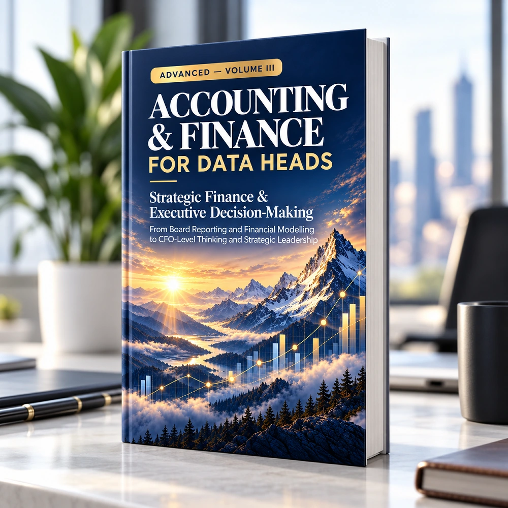 Accounting & Finance for Data Heads — Advanced, Volume III